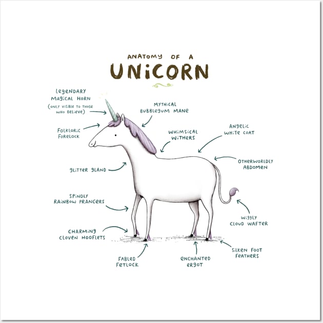 Anatomy of a Unicorn Wall Art by Sophie Corrigan